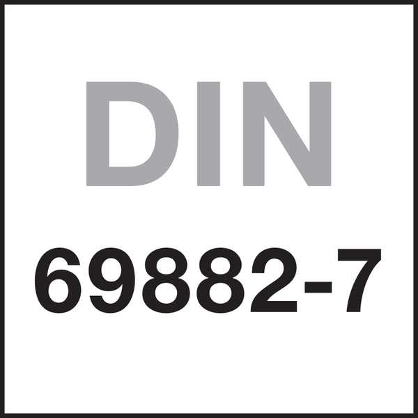 Norm: DIN 69882-7