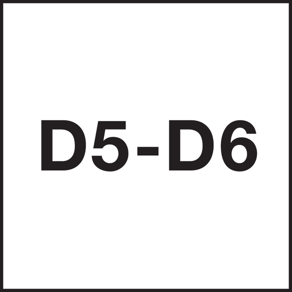 Gewinde Toleranzklasse: D5-D6